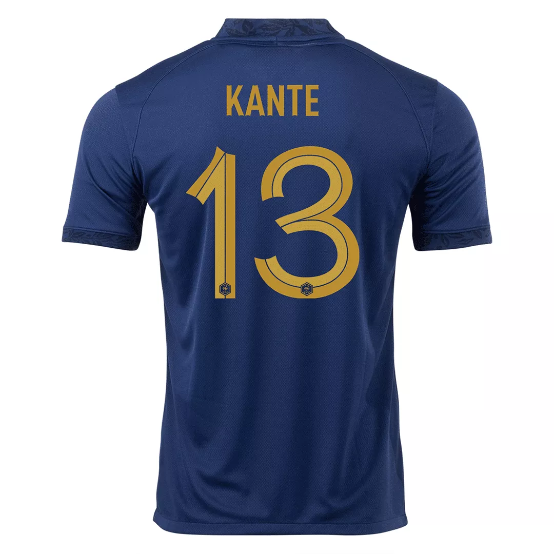 KANTE #13 France Football Shirt Home 2022