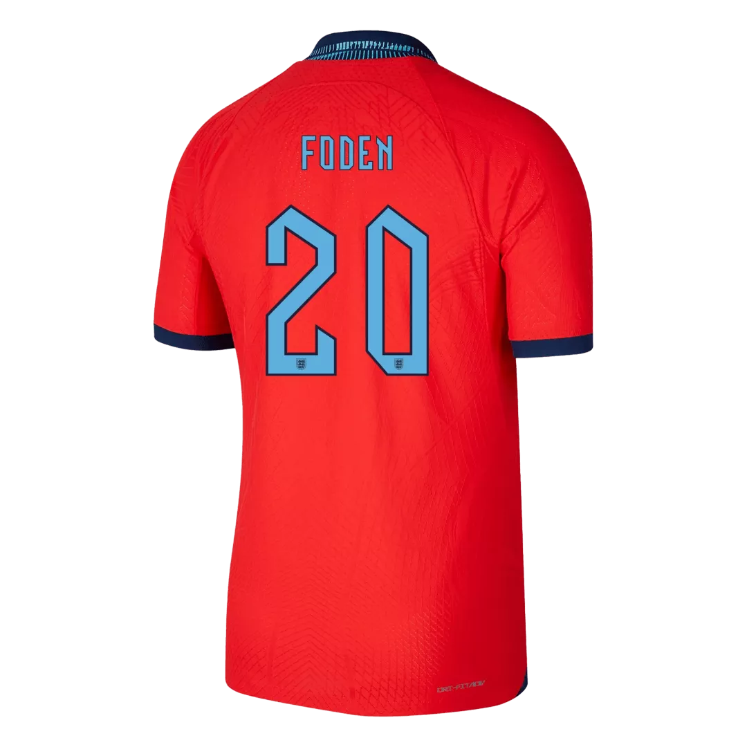 Authentic FODEN #20 England Football Shirt Away 2022