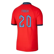 Authentic FODEN #20 England Football Shirt Away 2022 - bestfootballkits