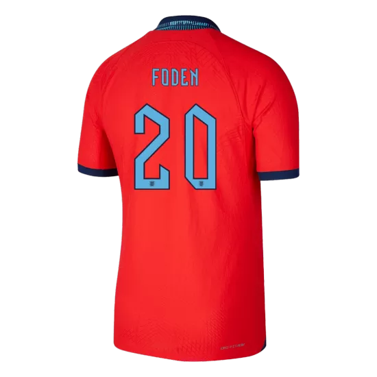 Authentic FODEN #20 England Football Shirt Away 2022 - bestfootballkits