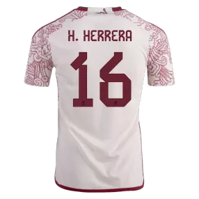 H.HERRERA #16 Mexico Football Shirt Away 2022 - bestfootballkits