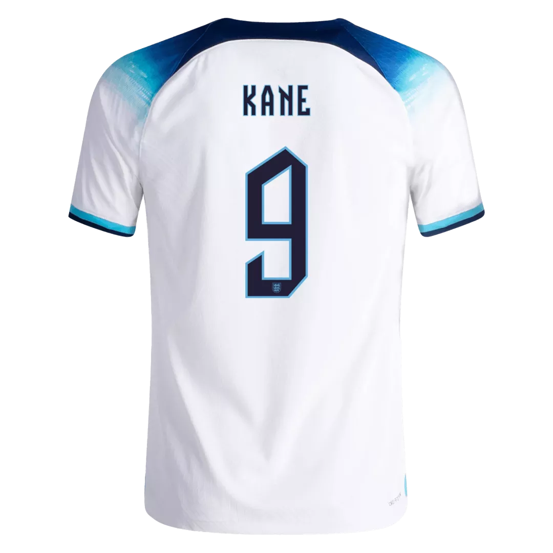 Authentic KANE #9 England Football Shirt Home 2022