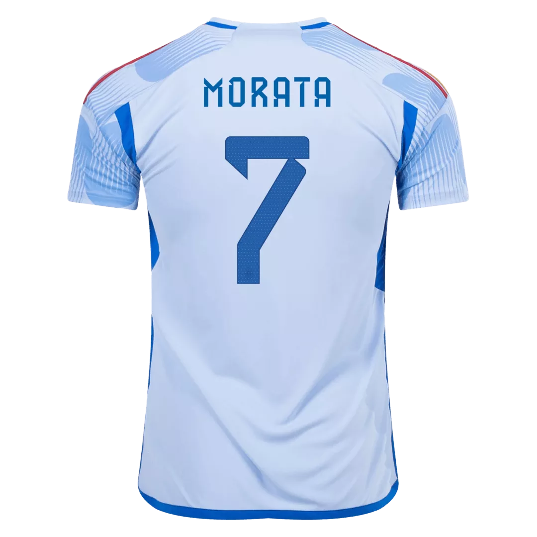 MORATA #7 Spain Football Shirt Away 2022