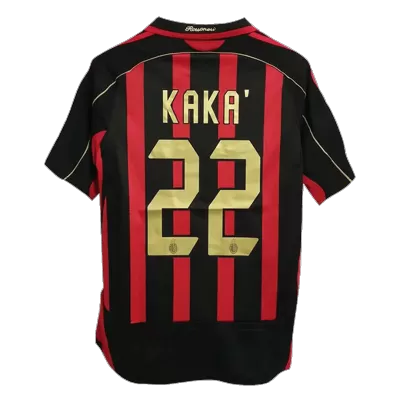 KAKA' #22 AC Milan Classic Football Shirt Home 2006/07 - bestfootballkits