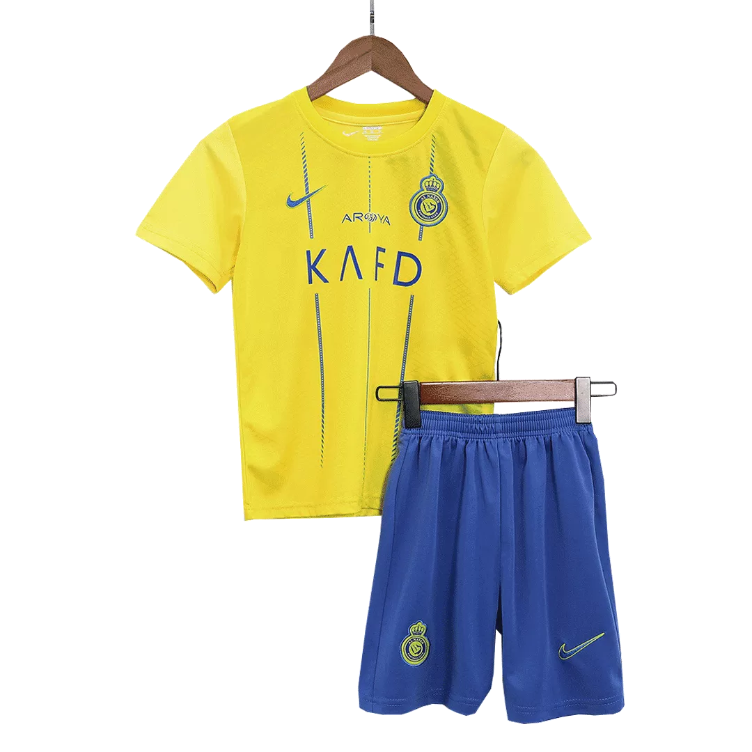 Al Nassr Football Mini Kit (Shirt+Shorts) Home 2023/24