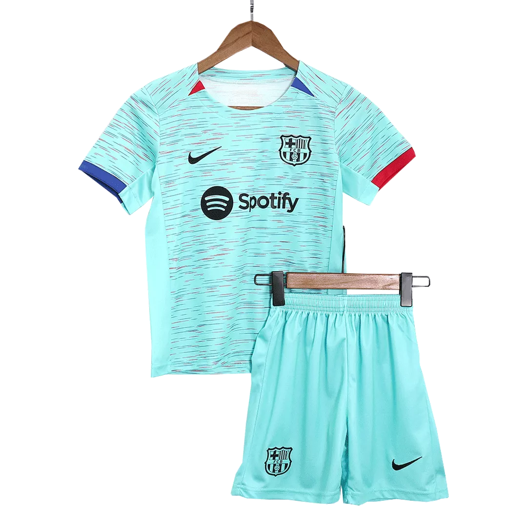 Barcelona Football Mini Kit (Shirt+Shorts) Third Away 2023/24