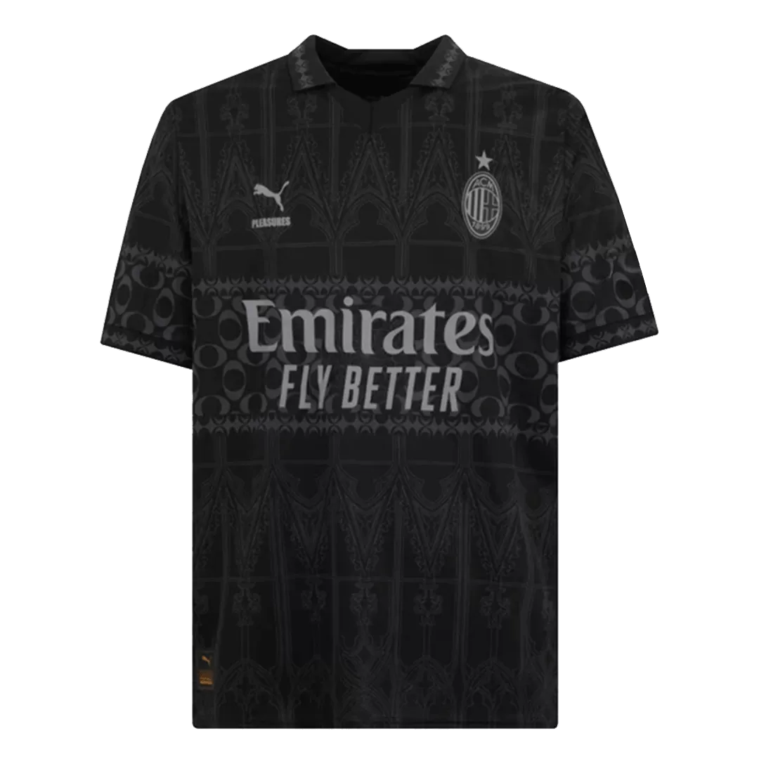 RAFA LEÃO #10 AC Milan X Pleasures Football Shirt Fourth Away 2023/24 - bestfootballkits