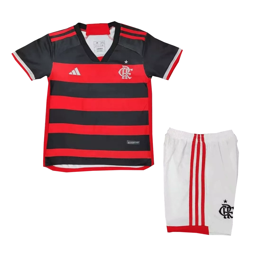 CR Flamengo Football Mini Kit (Shirt+Shorts) Home 2024/25