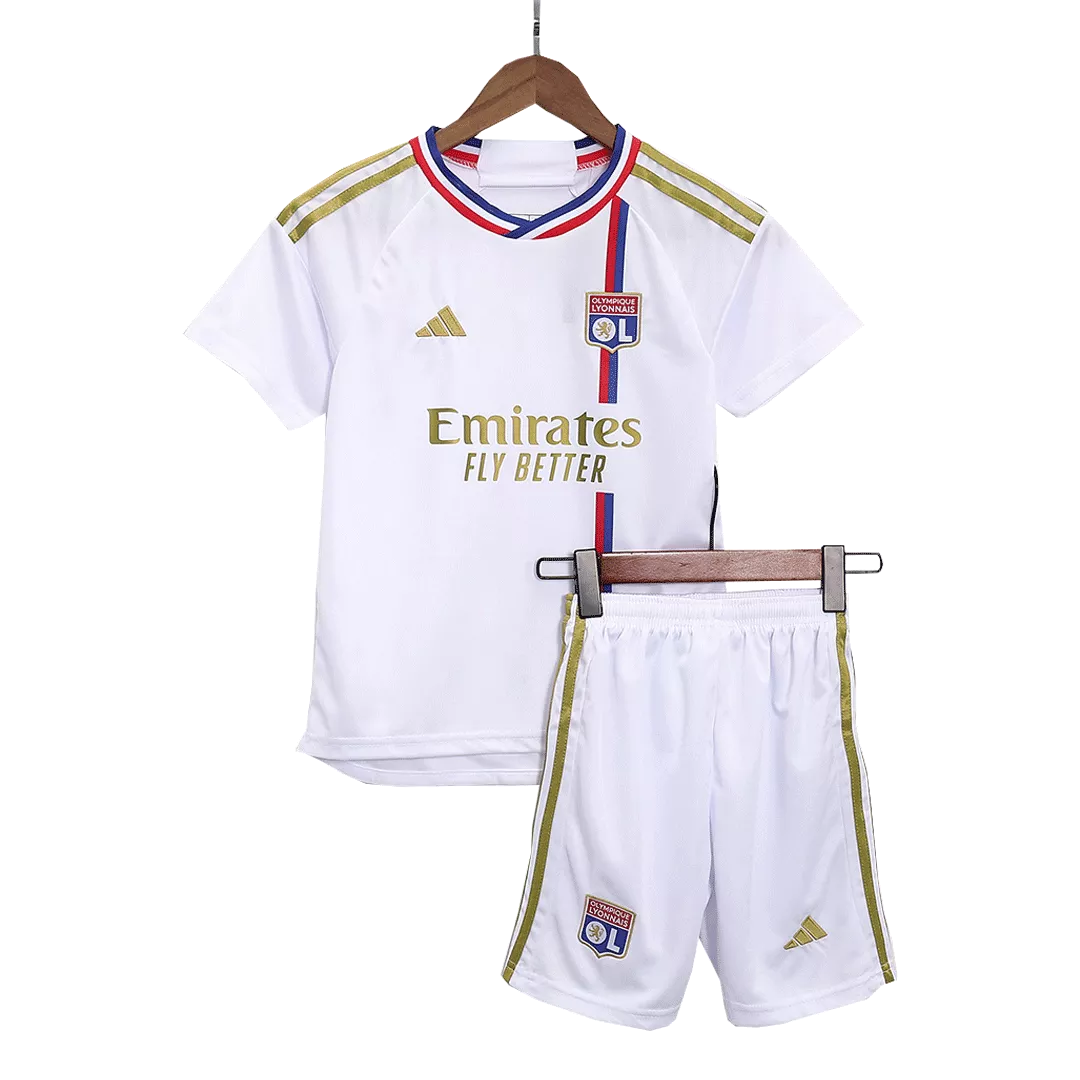 Olympique Lyonnais Football Mini Kit (Shirt+Shorts) Home 2023/24