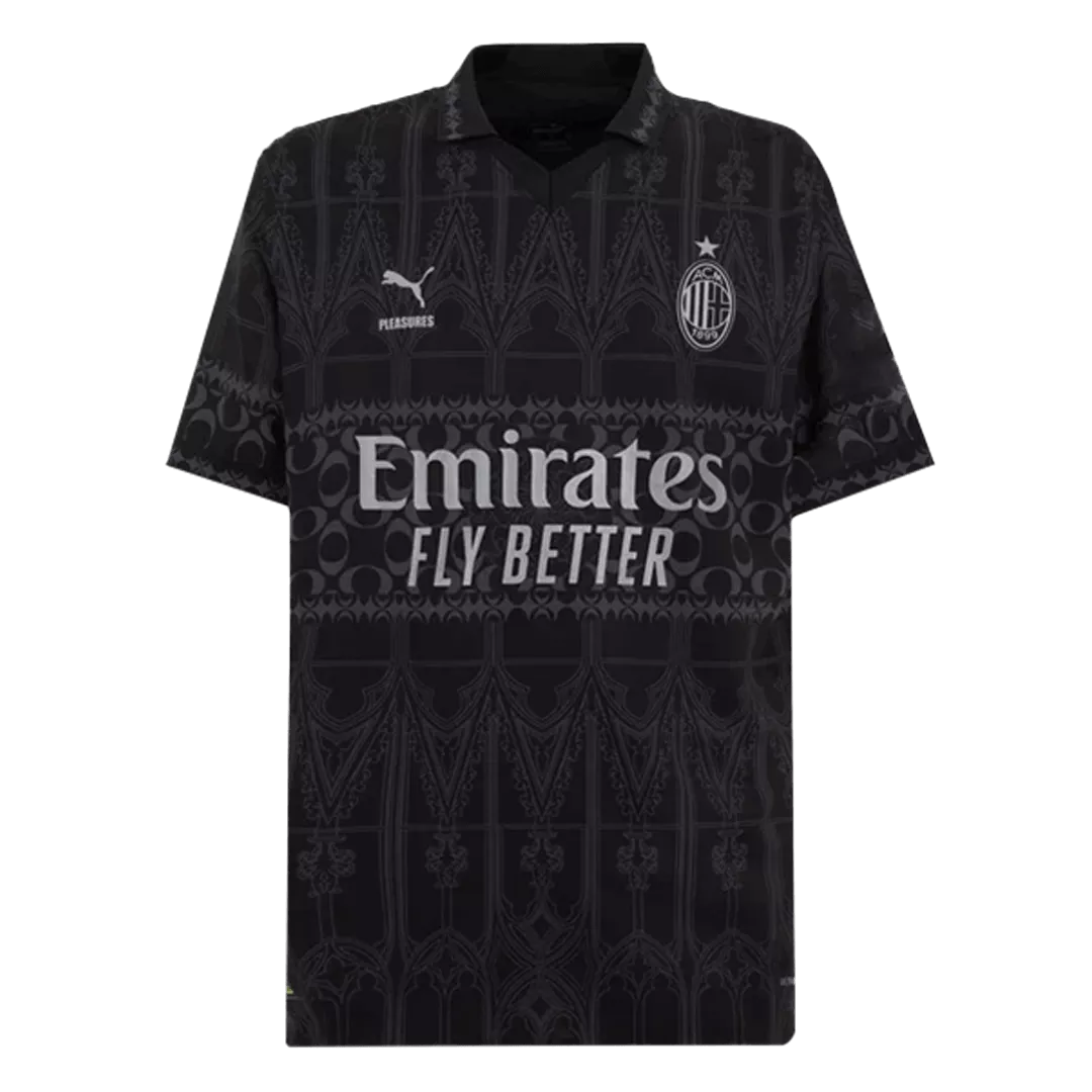Authentic AC Milan X Pleasures Football Shirt Fourth Away 2023/24