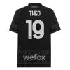 THEO #19 AC Milan X Pleasures Football Shirt Fourth Away 2023/24 - bestfootballkits