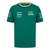 Fernando Alonso #14 Aston Martin Aramco Cognizant F1 Racing Team Fernando Alonso Driver T-Shirt 2024 - bestfootballkits