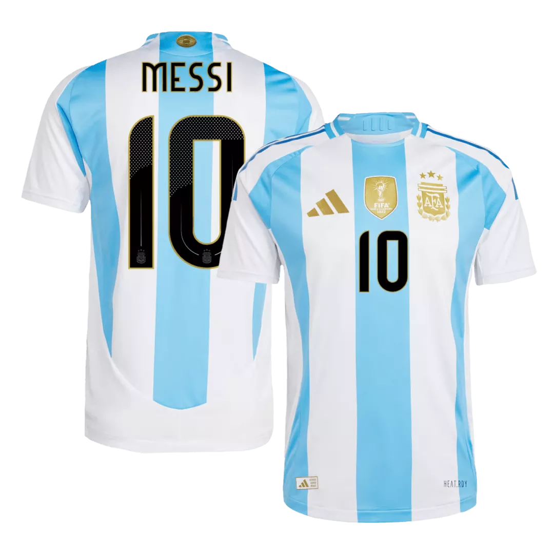 Authentic MESSI #10 Argentina Football Shirt Home 2024