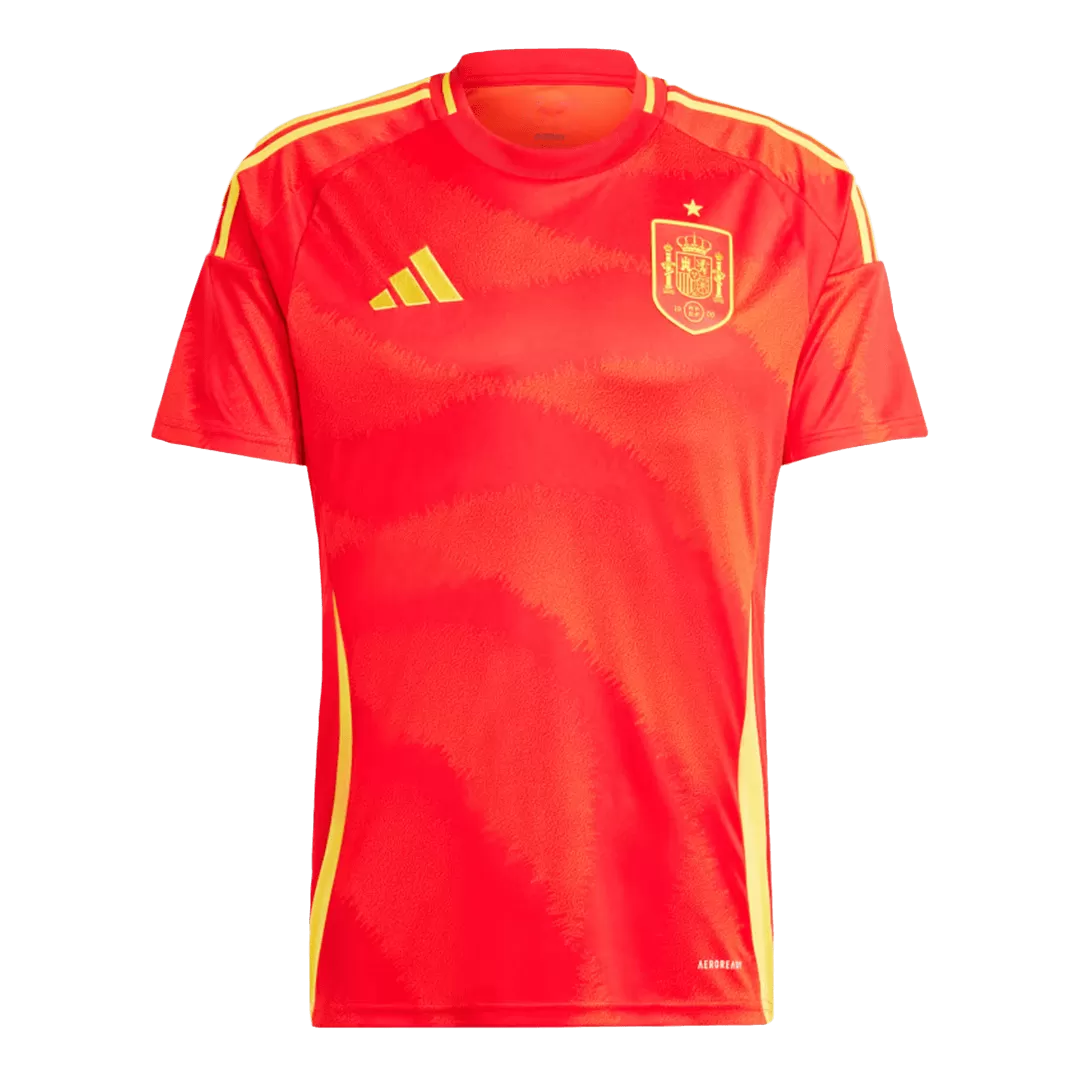 Spain Euro Football Shirt Home Euro 2024 - bestfootballkits