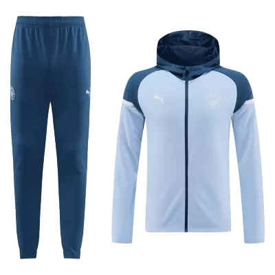 Manchester City Hoodie Training Kit (Jacket+Pants) 2024/25 - bestfootballkits