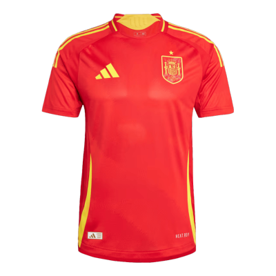 Authentic LAMINE YAMAL #19 Spain Shirt Home Euro 2024 - bestfootballkits