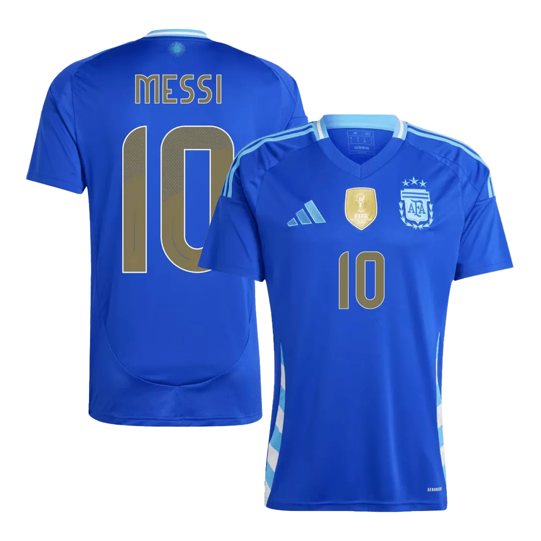 MESSI #10 Argentina Football Shirt Away Copa America 2024