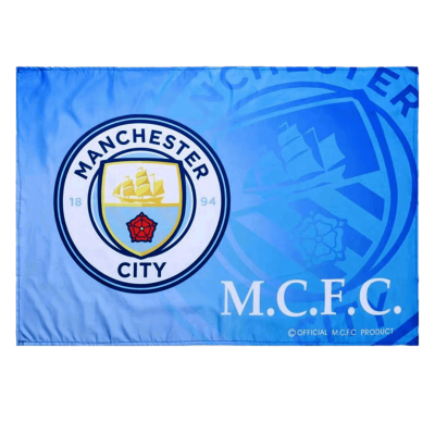 Manchester City Team Flag Blue - bestfootballkits