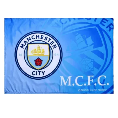 Manchester City Team Flag Blue - bestfootballkits