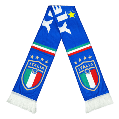 Italy Soccer Scarf Blue - bestfootballkits