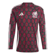 Mexico Long Sleeve Football Shirt Home Copa America 2024 - bestfootballkits