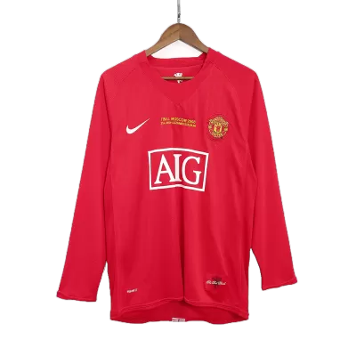 Manchester United Classic Football Shirt Home 2007/08 - UCL Final - bestfootballkits