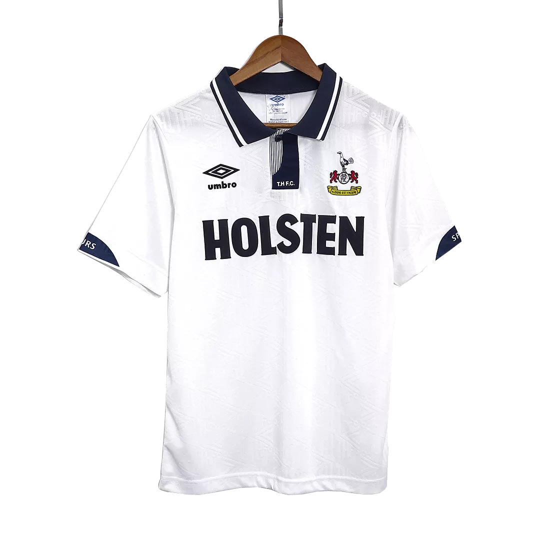 Tottenham Hotspur Classic Football Shirt Home 1990