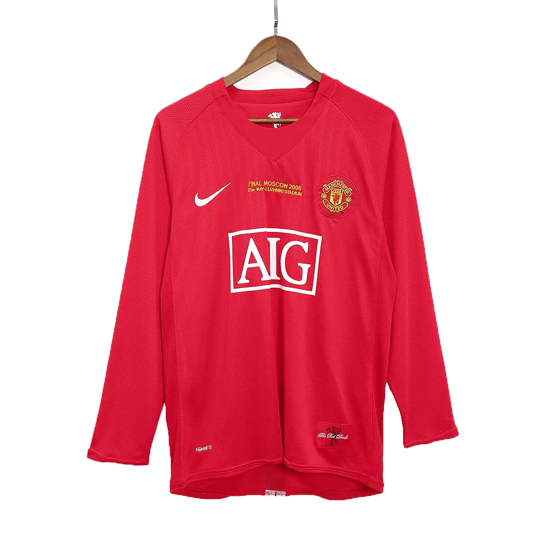 Manchester United Classic Football Shirt Home 2007/08
