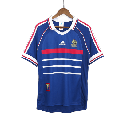 France Classic Football Shirt Home 1998 - bestfootballkits