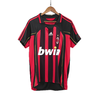 AC Milan Classic Football Shirt Home 2006/07 - bestfootballkits