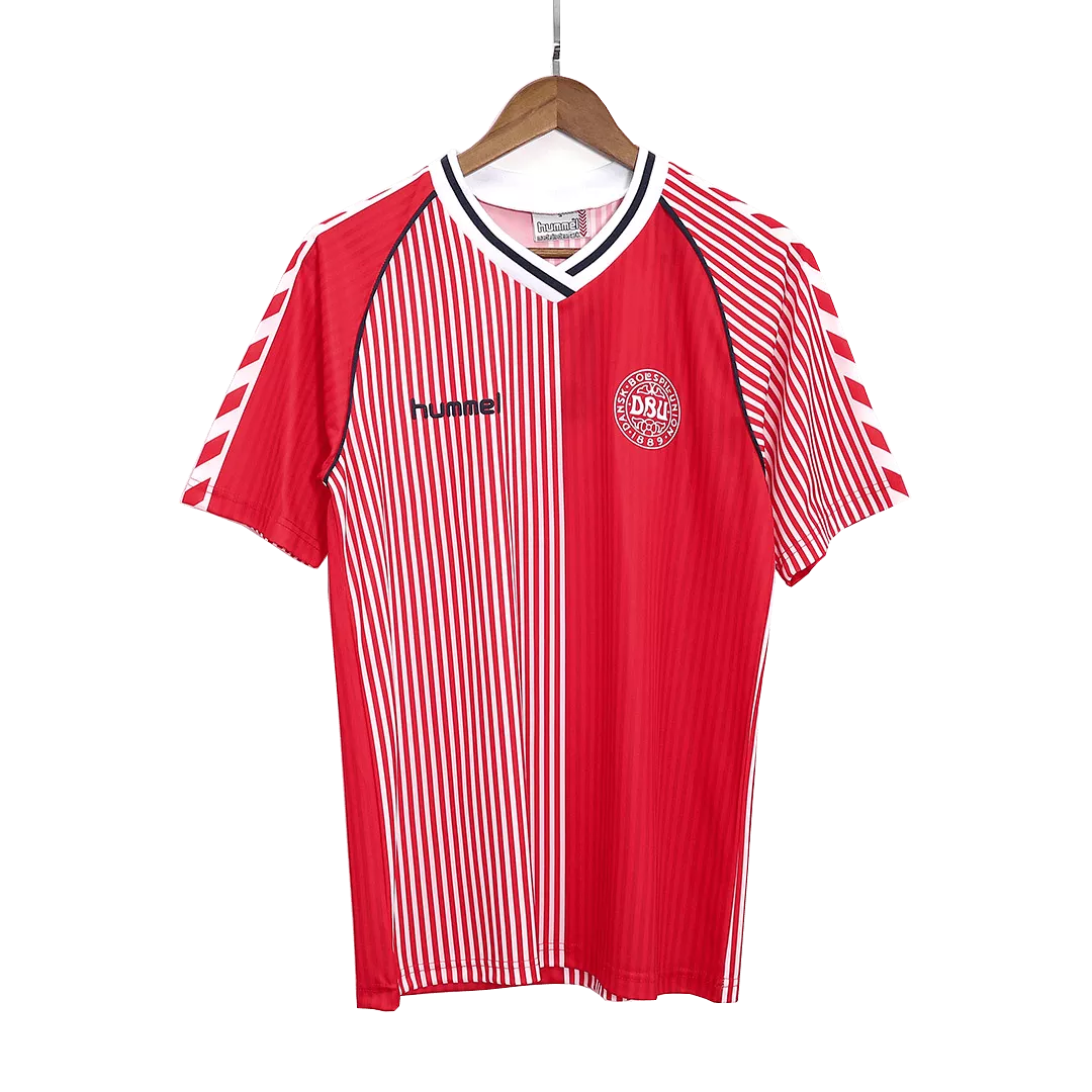 Denmark Classic Football Shirt Home 1986
