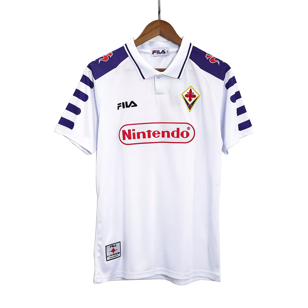 Fiorentina Classic Football Shirt Away 1998/99