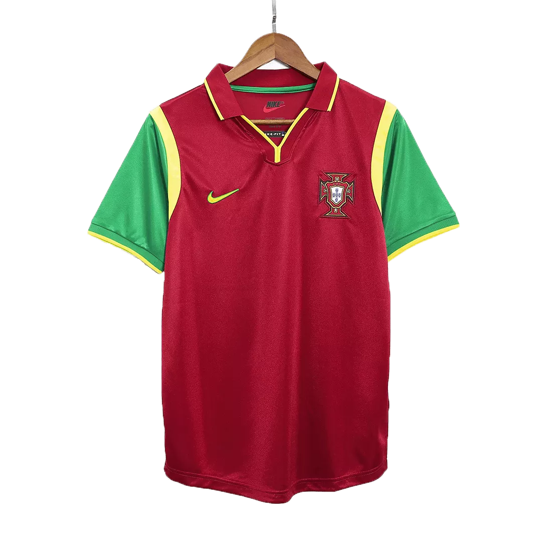 Portugal Classic Football Shirt Home 1999
