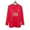 RONALDO #7 Manchester United Classic Football Shirt Home Long Sleeve 2007/08 - bestfootballkits