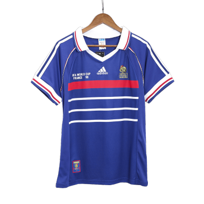 France Classic Football Shirt Home 1998 - bestfootballkits