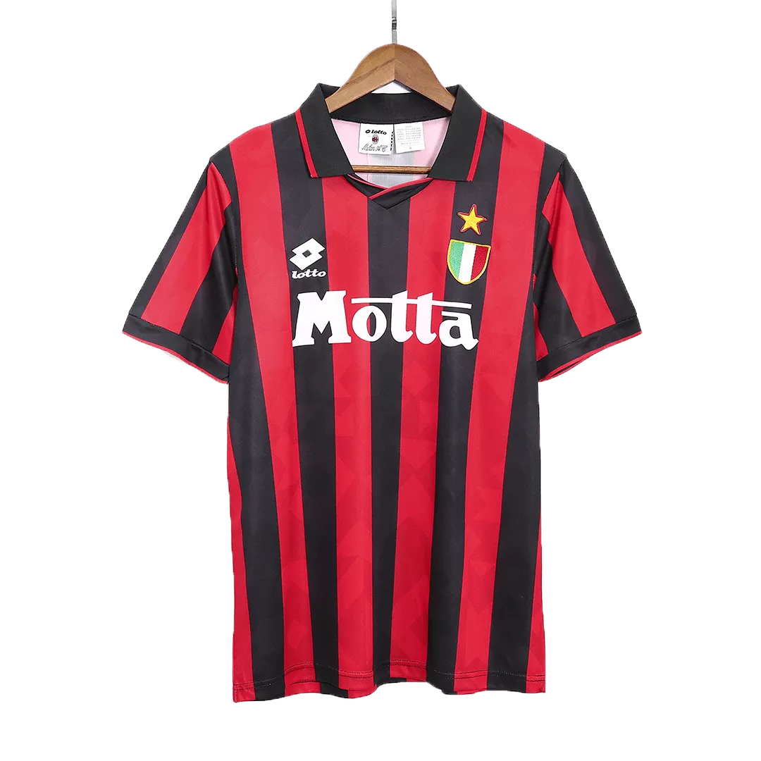 AC Milan Classic Football Shirt Home 1992/94