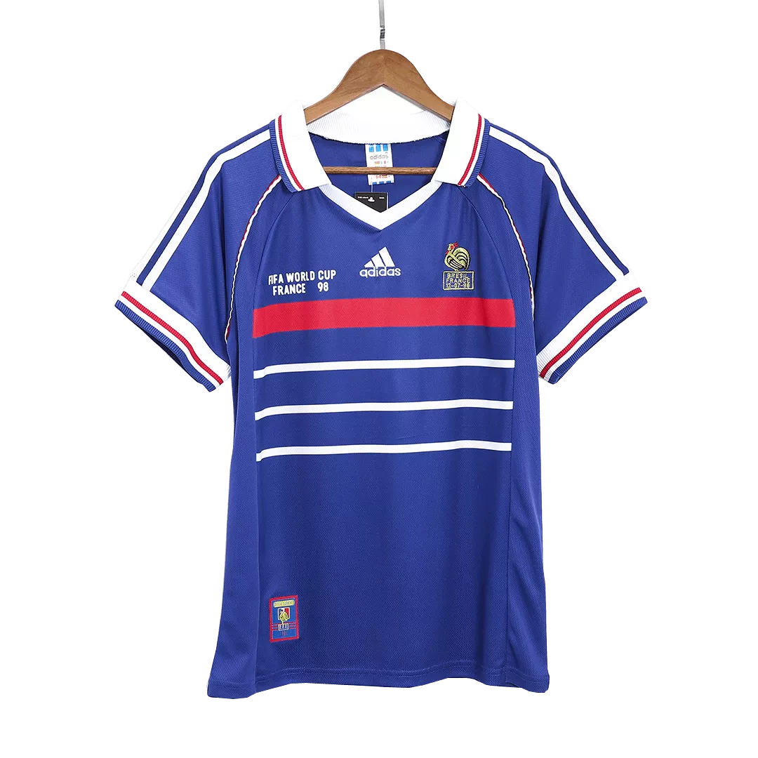 France Classic Football Shirt Home 1998