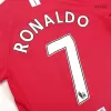 RONALDO #7 Manchester United Classic Football Shirt Home Long Sleeve 2007/08 - bestfootballkits