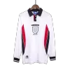 England Classic Football Shirt Home Long Sleeve 1998 - bestfootballkits