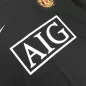 Manchester United Classic Football Shirt Away Long Sleeve 2007/08 - bestfootballkits