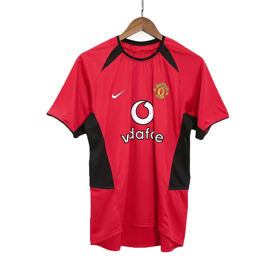 Manchester United Classic Football Shirt Home 2002/03