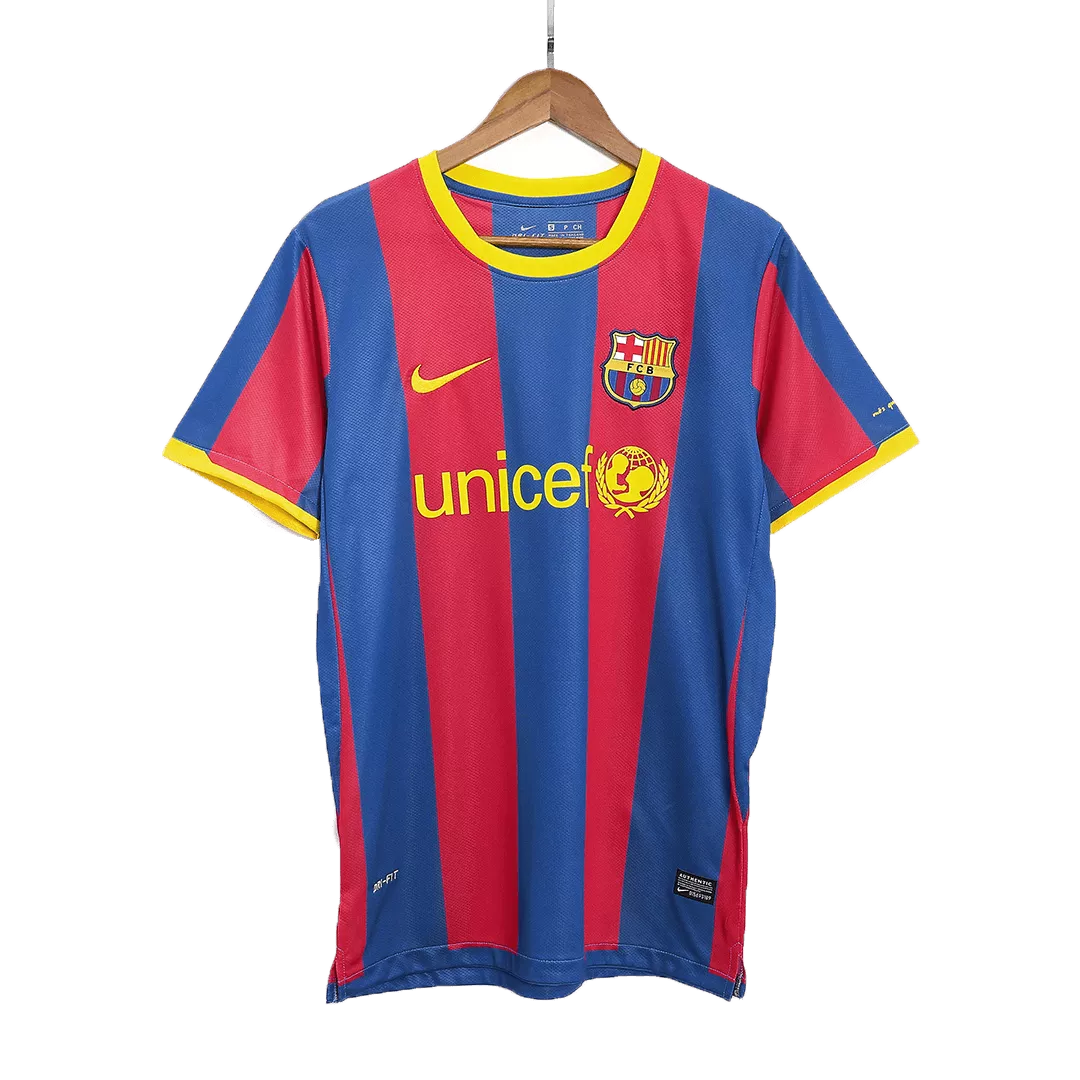 Barcelona Classic Football Shirt Home 2010/11