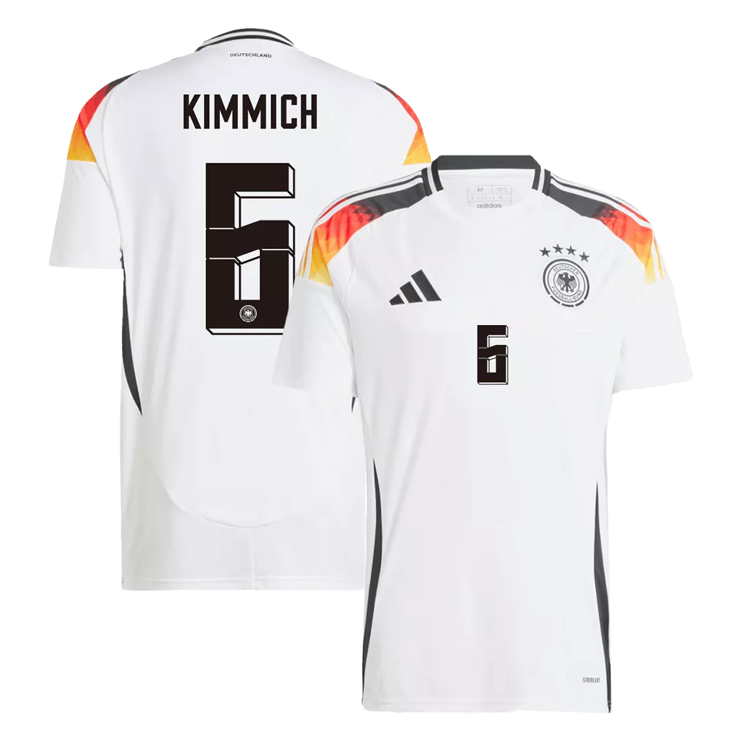 KIMMICH #6 Germany Euro Football Shirt Home Euro 2024