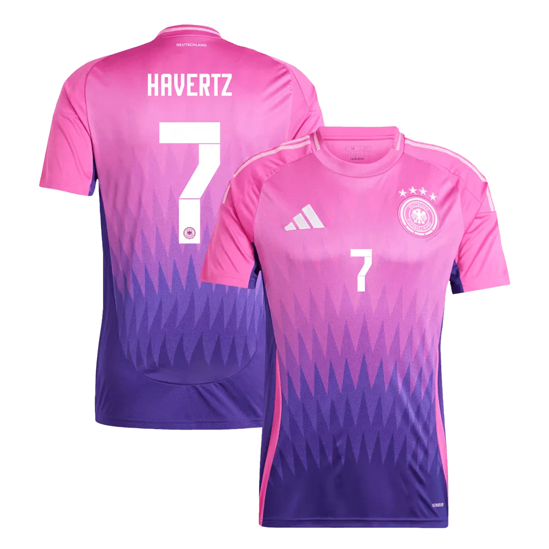 HAVERTZ #7 Germany Euro Football Shirt Away Euro 2024