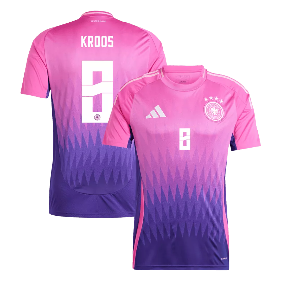 KROOS #8 Germany Euro Football Shirt Away Euro 2024