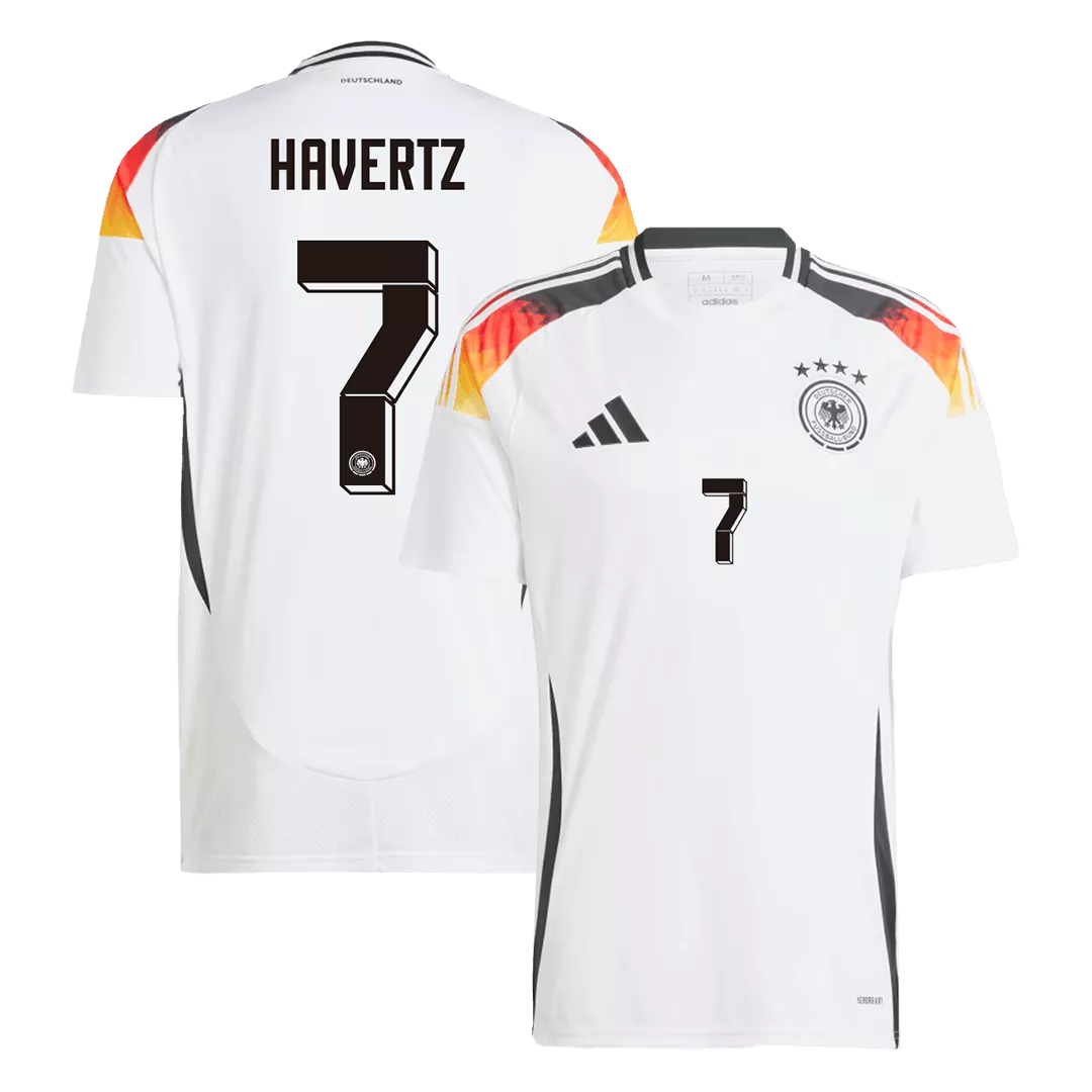 HAVERTZ #7 Germany Euro Football Shirt Home Euro 2024