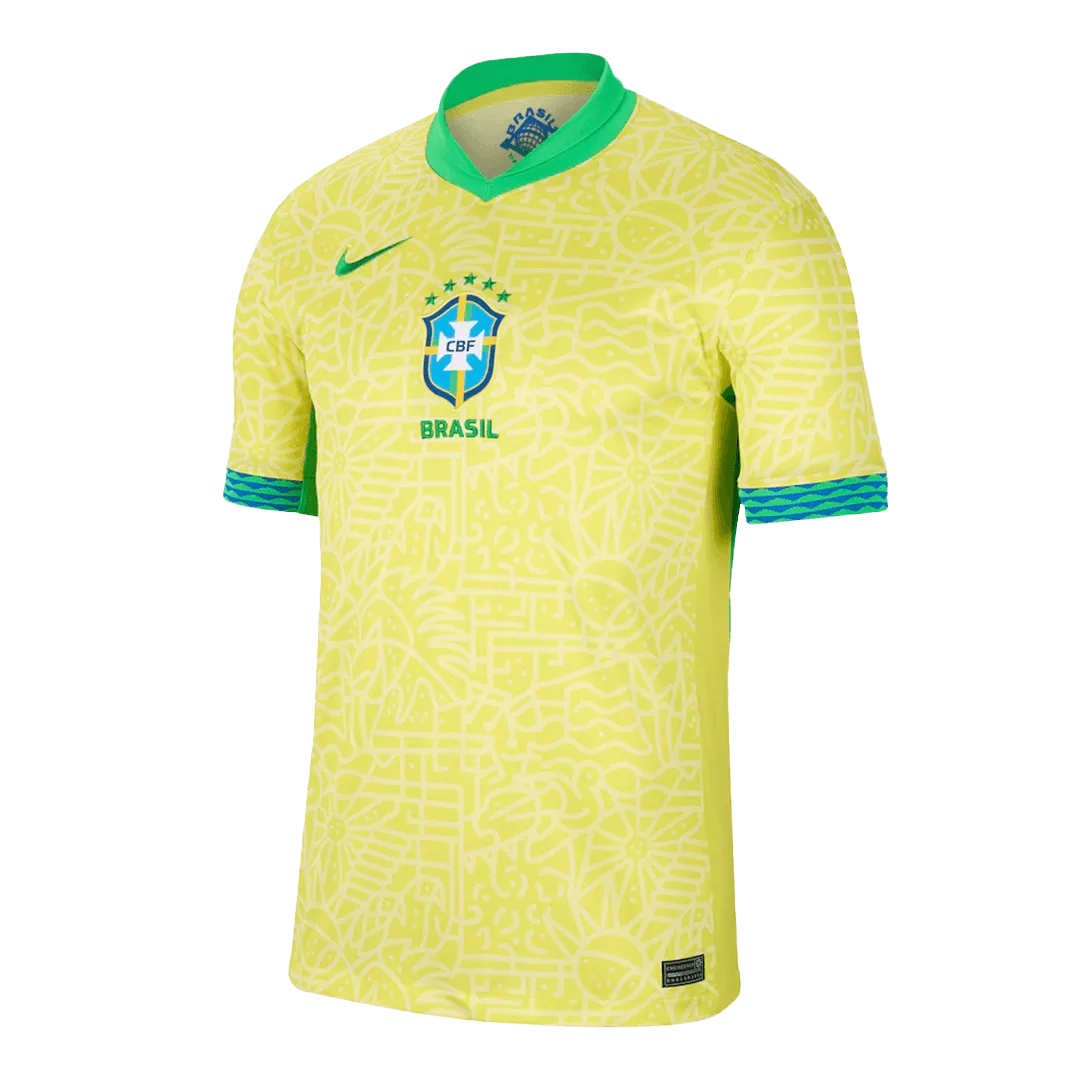 Brazil Copa America Football Shirt Home 2024