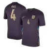 RICE #4 England Football Shirt Away 2024 - bestfootballkits