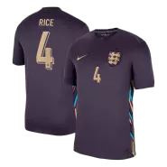 RICE #4 England Football Shirt Away 2024 - bestfootballkits