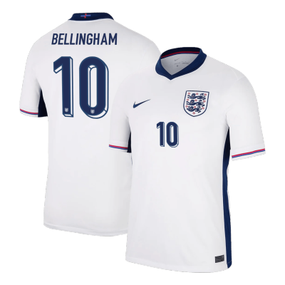 BELLINGHAM #10 England Shirt Home Euro 2024 - bestfootballkits